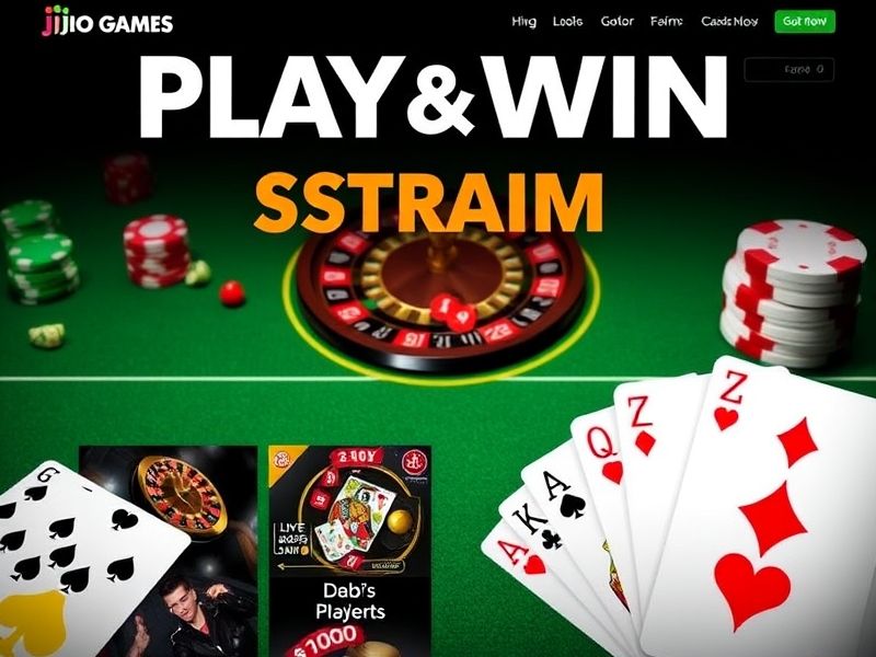 Explore the world of jiogames: your guide to online casino games, live streaming poker, and expert strategies for winning. Includes how-to-play tutorials and real-time gambling updates.